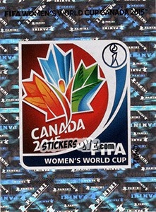 Sticker Logo FWWC 2015 - FIFA Women's World Cup Canada 2015 n. 1 - Panini
