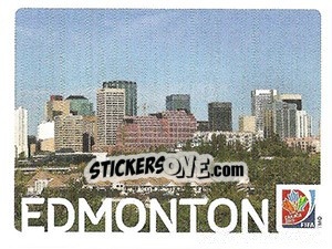 Sticker Edmonton - FIFA Women's World Cup Canada 2015 - Panini