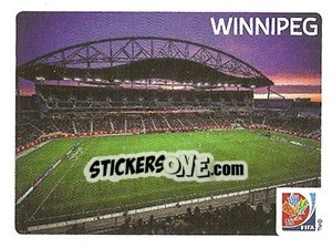 Sticker Winnipeg Stadium - FIFA Women's World Cup Canada 2015 n. 9 - Panini