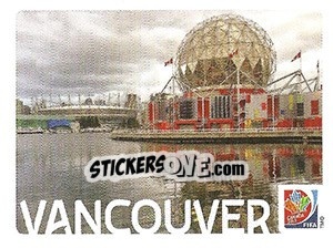 Sticker Vancouver - FIFA Women's World Cup Canada 2015 - Panini