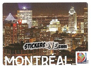 Sticker Montréal - FIFA Women's World Cup Canada 2015 - Panini