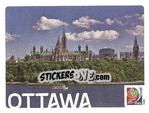 Sticker Ottawa - FIFA Women's World Cup Canada 2015 n. 16 - Panini