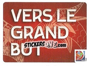 Cromo French Official Slogan - FIFA Women's World Cup Canada 2015 - Panini