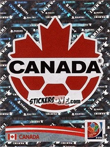 Sticker Logo - FIFA Women's World Cup Canada 2015 - Panini
