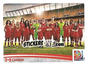 Sticker Team - FIFA Women's World Cup Canada 2015 - Panini