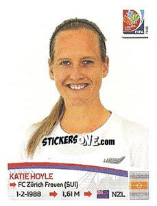 Sticker Katie Hoyle - FIFA Women's World Cup Canada 2015 - Panini