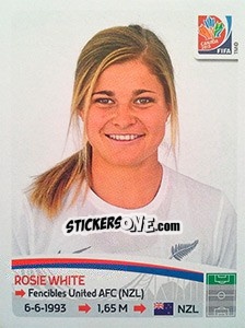 Sticker Rosie White