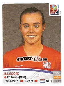 Sticker Jill Roord