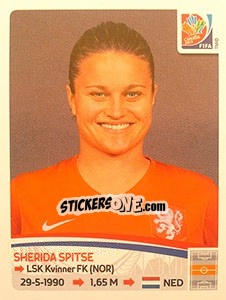 Sticker Sherida Spitse