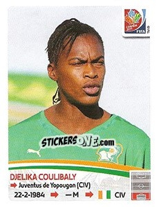Figurina Djelika Coulibaly - FIFA Women's World Cup Canada 2015 - Panini