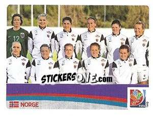 Cromo Team - FIFA Women's World Cup Canada 2015 - Panini