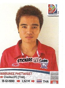 Cromo Warunee Phetwiset - FIFA Women's World Cup Canada 2015 - Panini