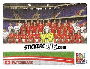 Sticker Team - FIFA Women's World Cup Canada 2015 - Panini