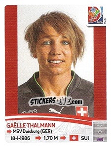 Cromo Gaëlle Thalmann