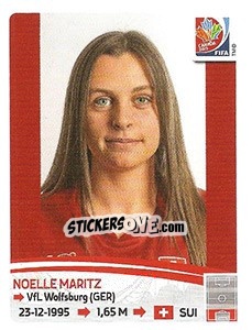 Cromo Noelle Maritz - FIFA Women's World Cup Canada 2015 - Panini