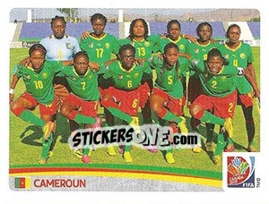 Sticker Team - FIFA Women's World Cup Canada 2015 - Panini