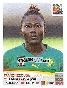 Sticker Francine Zouga