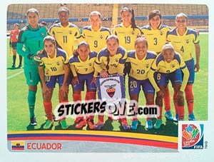 Figurina Team - FIFA Women's World Cup Canada 2015 - Panini