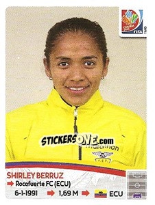 Sticker Shirley Berruz