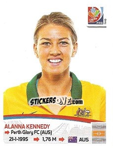 Figurina Alanna Kennedy - FIFA Women's World Cup Canada 2015 - Panini