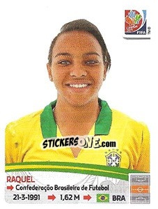 Cromo Raquel - FIFA Women's World Cup Canada 2015 - Panini