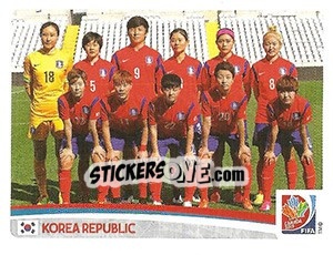 Sticker Team - FIFA Women's World Cup Canada 2015 n. 347 - Panini