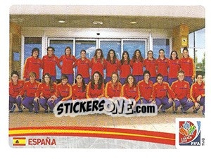 Sticker Team - FIFA Women's World Cup Canada 2015 - Panini