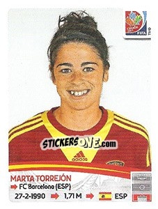 Cromo Marta Torrejón