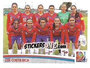 Sticker Team - FIFA Women's World Cup Canada 2015 - Panini