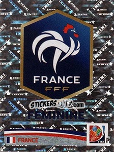 Sticker Logo - FIFA Women's World Cup Canada 2015 n. 403 - Panini