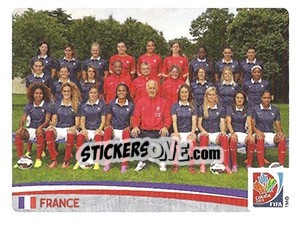 Sticker Team - FIFA Women's World Cup Canada 2015 n. 404 - Panini