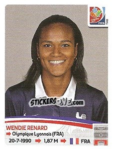 Cromo Wendie Renard