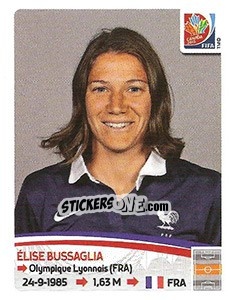 Cromo Élise Bussaglia