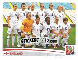 Sticker Team - FIFA Women's World Cup Canada 2015 - Panini