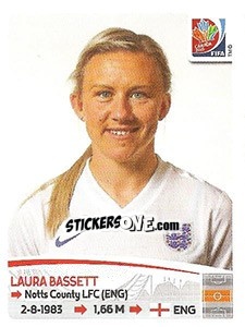 Cromo Laura Bassett - FIFA Women's World Cup Canada 2015 - Panini