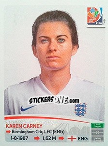 Sticker Karen Carney