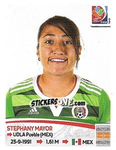 Figurina Stephany Mayor - FIFA Women's World Cup Canada 2015 - Panini