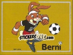 Cromo Berni - UEFA Euro West Germany 1988 - Panini