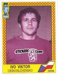 Cromo Ivo Victor - UEFA Euro West Germany 1988 - Panini