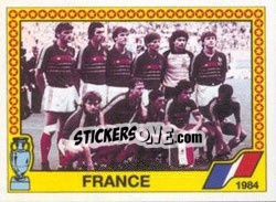 Cromo France - UEFA Euro West Germany 1988 - Panini