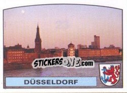 Sticker Dusseldorf - UEFA Euro West Germany 1988 - Panini