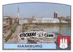 Sticker Hamburg - UEFA Euro West Germany 1988 n. 29 - Panini