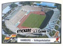Sticker Hamburg - UEFA Euro West Germany 1988 - Panini