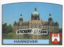 Sticker Hannover - UEFA Euro West Germany 1988 n. 31 - Panini