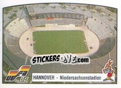 Sticker Hannover - UEFA Euro West Germany 1988 - Panini