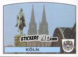 Sticker Koln - UEFA Euro West Germany 1988 n. 33 - Panini