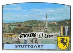 Sticker Stuttgart - UEFA Euro West Germany 1988 n. 35 - Panini
