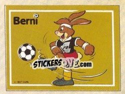 Cromo Berni Mascots - UEFA Euro West Germany 1988 - Panini