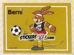 Sticker Berni Mascots - UEFA Euro West Germany 1988 n. 38 - Panini