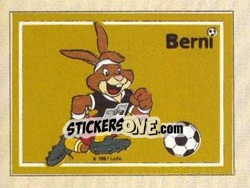 Sticker Berni Mascots